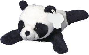 Leuke liggende panda knuffel