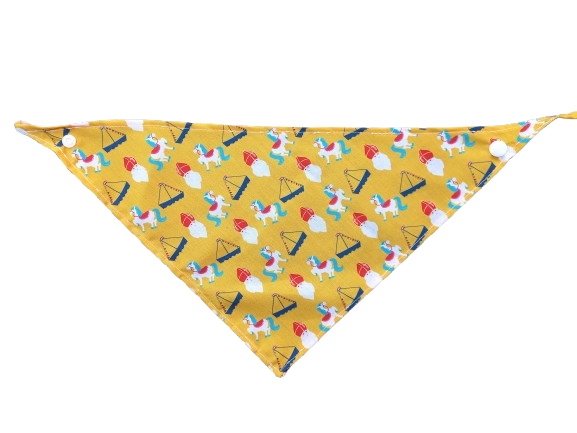 Bandana Sint geel