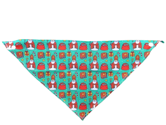Bandana Sint groen