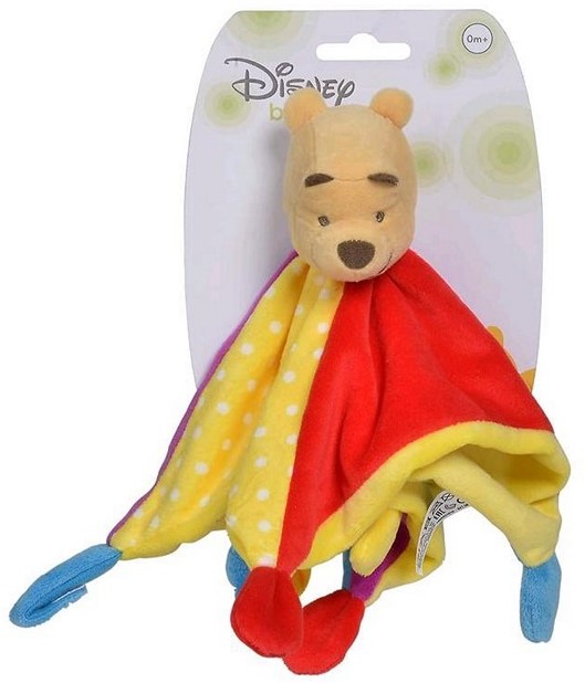 Disney Winnie the Pooh pluche knuffeldoekje - met of zonder naam