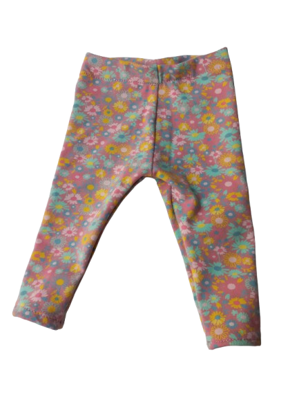 Broekje gebloemd maat 44