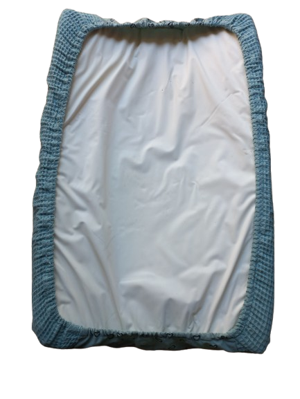 Aankleedkussen hoes oudgroen a Aankleedkussen oudgroen