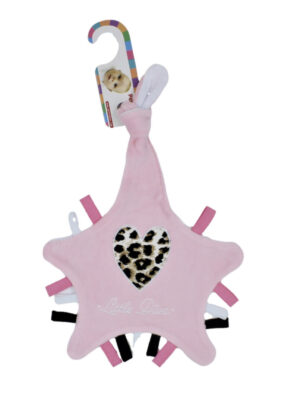Tut doekje little diva roze Knuffeldoekje Little diva