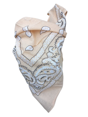 Bandana licht beige