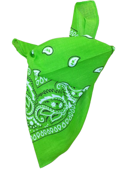 bandana licht groen