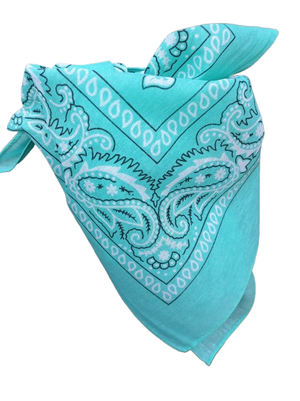 Bandana mint groen