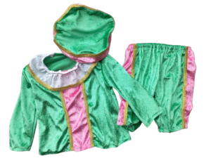 20260914_134548-removebg-preview Pietenpakje maat 62 roze groen en goudband