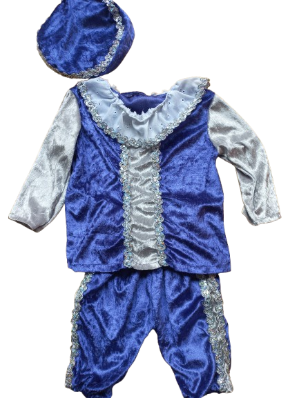 Pietenpakje lila grijs