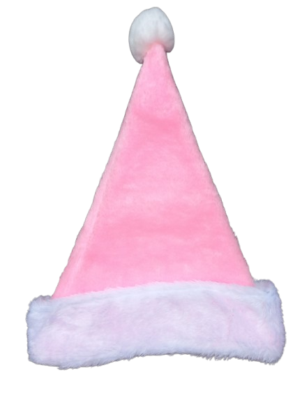 Kerstmuts baby roze