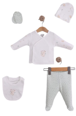 Kledingset Koala mint