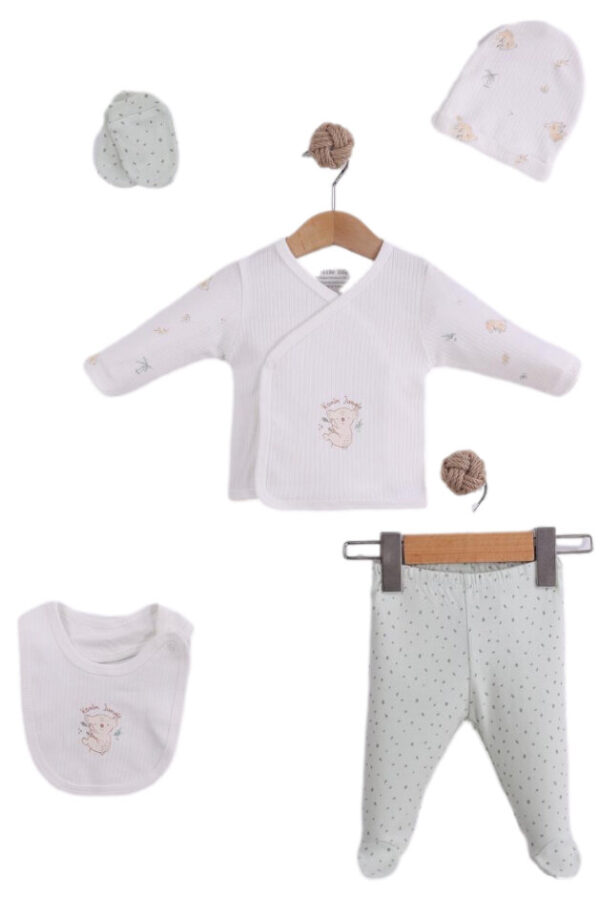 Kledingset Koala mint