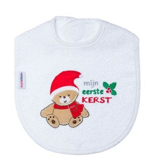 Slabbetje beer mijn eerste kerst
