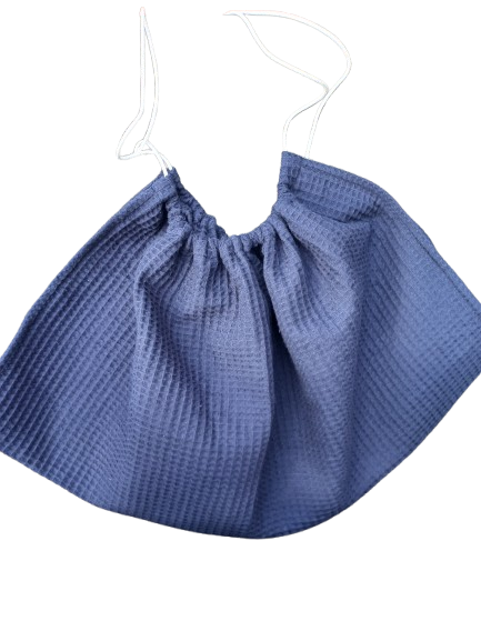 Weegdoek wafel navy Weegdoek wafel navy