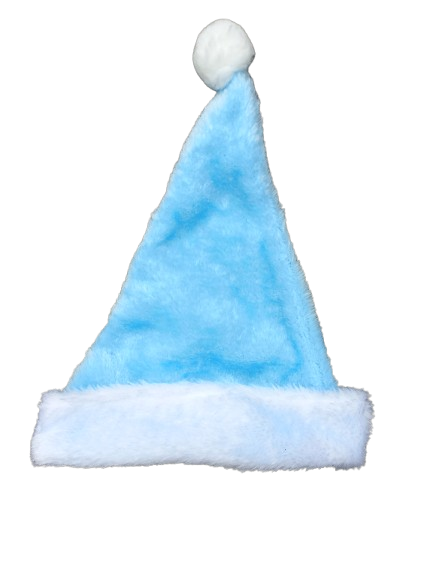 Kerstmuts baby blauw