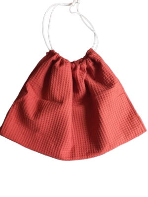 Weegdoek wafelkatoen koper