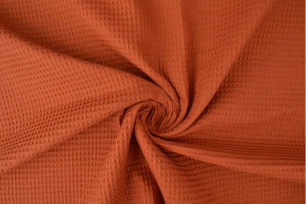 Weegdoek wafelkatoen koper