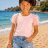 Tshirt strik roze 2 Tshirt strik roze 2