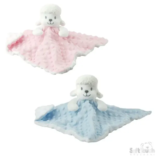 knuffeldoekje schaap Soft Touch knuffeldoekje schaap roze