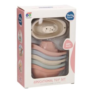 Badbootjes pastelkleurig 6 stuks