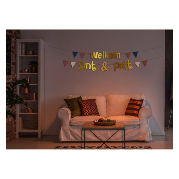 Welkom Sint & Piet letterslinger