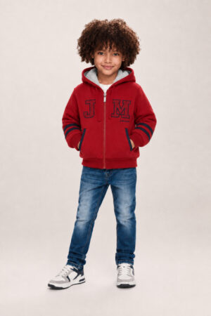 Bontvest met teddy voering 1