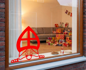 gluur-sint-raam-sticker Gluur Sint raamsticker