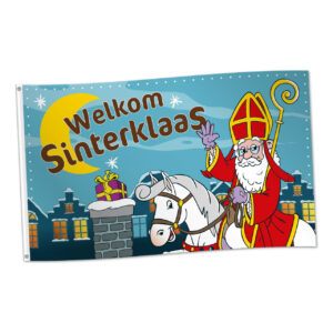 vlag welkom sint Welkom Sinterklaas vlag
